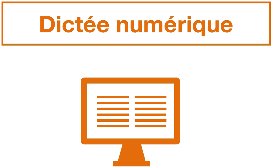 Icon dictée numérique
