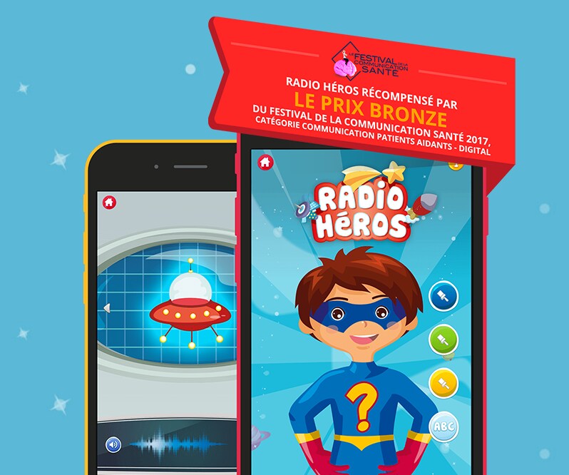 Radio Héros – une application pour rassurer les enfants