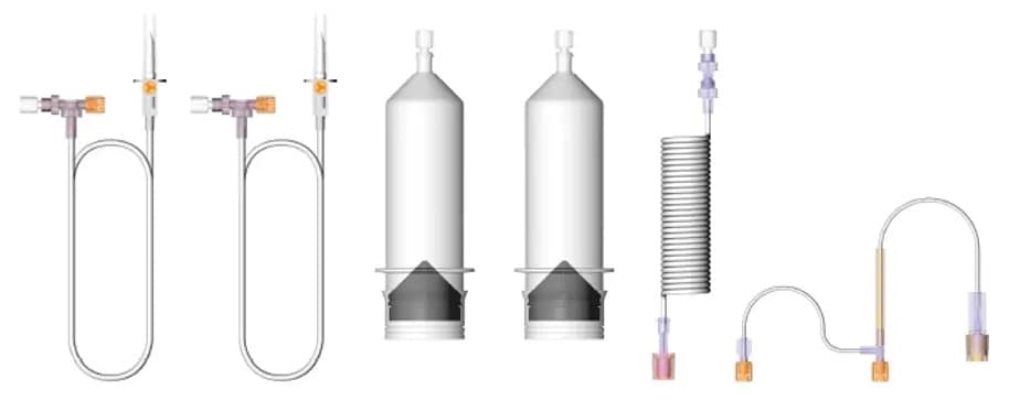 Des consommables pour l'injecteur Stellant Syringe Kit