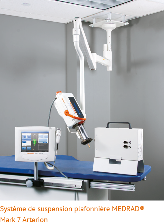 Système de suspension plafonnière MEDRAD® Mark 7 Arterion